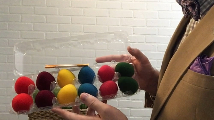 Colorful Sponge Eggs by Timothy... MagicWorld Magic Shop