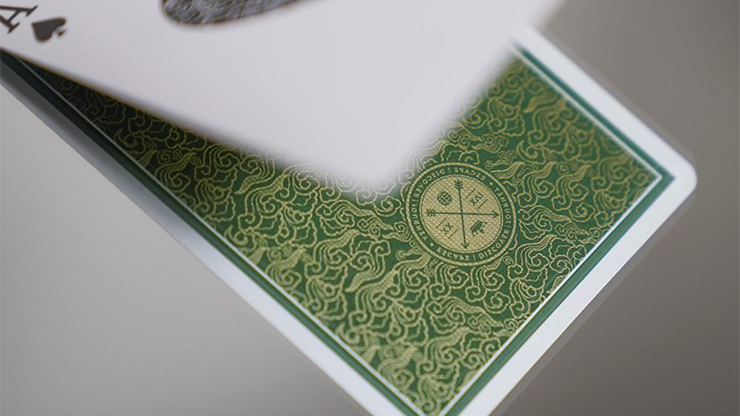 Green VISA Playing Cards by Patrick... MagicWorld Magic Shop