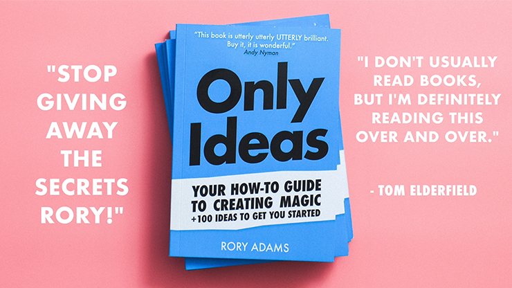 Only Ideas by Rory Adams - Book MagicWorld Magic Shop