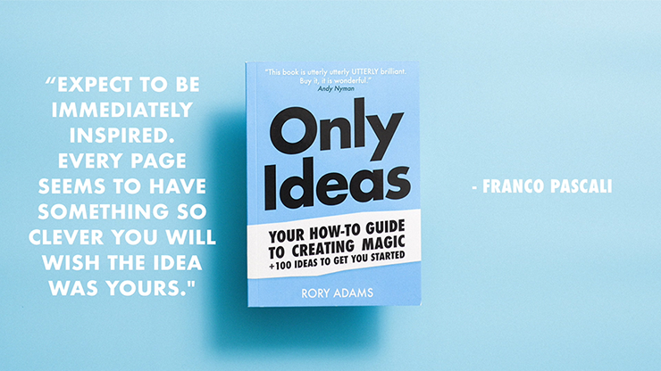 Only Ideas by Rory Adams - Book MagicWorld Magic Shop