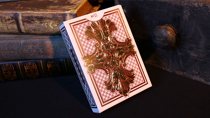 Intaglio Red Playing Cards by Jackson... MagicWorld Magic Shop