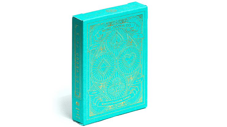 The MGCO Green Playing Cards MagicWorld Magic Shop