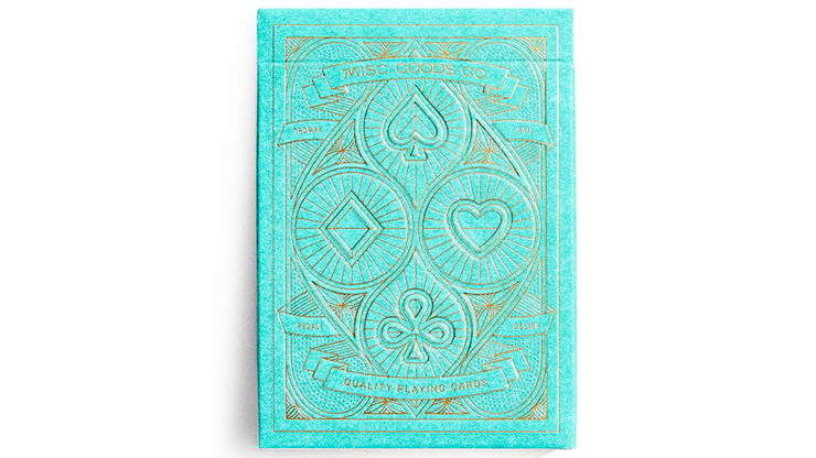 The MGCO Green Playing Cards MagicWorld Magic Shop