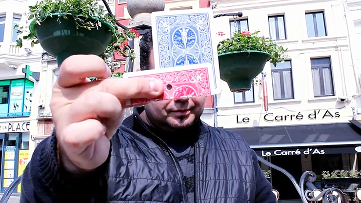 CRAZY HOLE Blue (Gimmick and Online... MagicWorld Magic Shop
