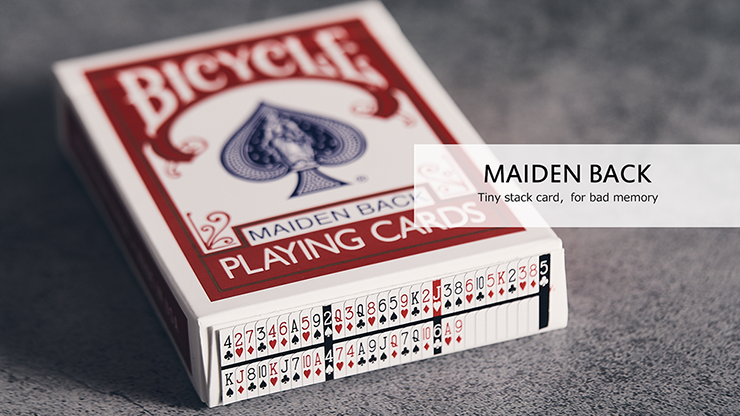 Bicycle Maiden Marked Playing Cards... MagicWorld Magic Shop
