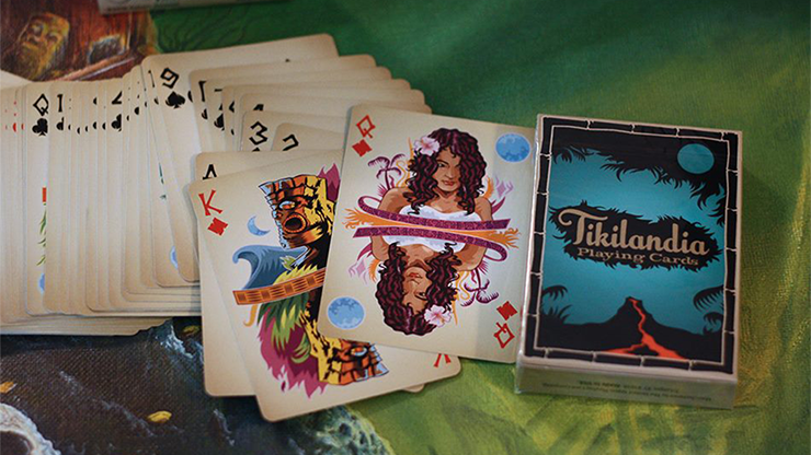 Tikilandia Playing Cards Printed... MagicWorld Magic Shop