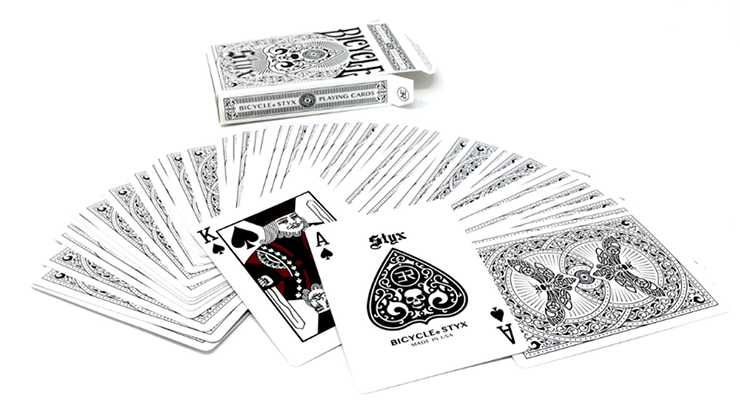 Bicycle Styx Playing Cards (White)... MagicWorld Magic Shop