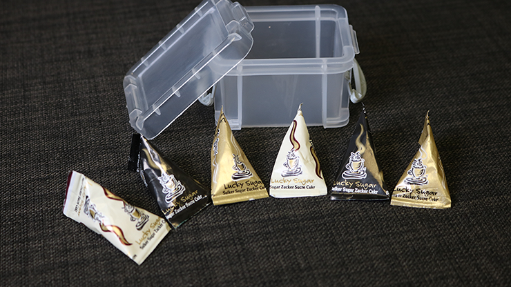 Sugar Packet (3 Regular and 3 Magnetic)... MagicWorld Magic Shop