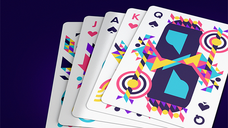 Abstract Playing Cards V1 MagicWorld Magic Shop