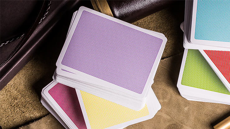 Steel Playing Cards (Purple) by... MagicWorld Magic Shop