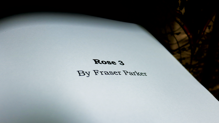 Rose 3 by Fraser Parker - Book MagicWorld Magic Shop