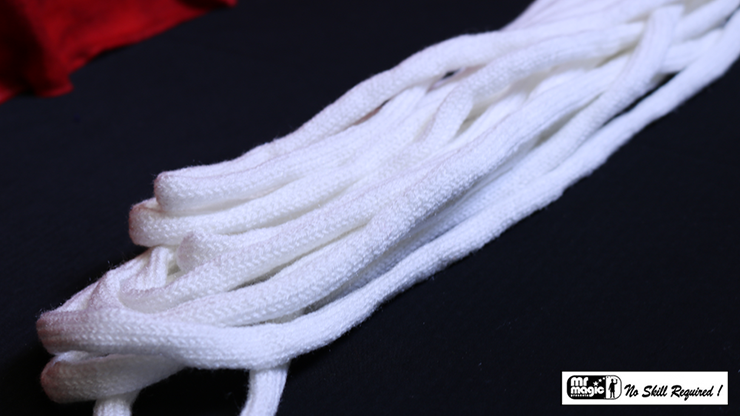 SUPER SOFT WOOL ROPE NO CORE 25 ft. (Extra-White) by Mr. Magic - Trick MagicWorld.co.uk Magic Shop