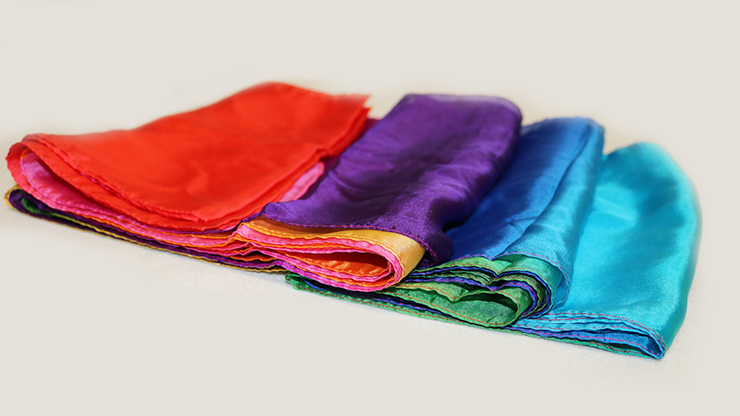 Multicolored Silk Streamer 9 inch... MagicWorld Magic Shop