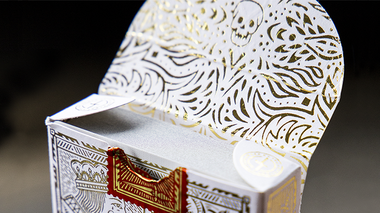 White Gold Edition Playing Cards... MagicWorld Magic Shop