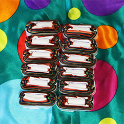 Mouth Coils 25 ft./12 ct. (Rainbow) by Premium Magic