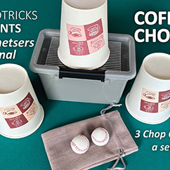 Coffee Cup Chop Cup (3 cups and 2 balls) by Leo Smetsers - Trick