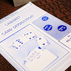 Cabaret Card Divination by Billy McComb and Ken de Courcy - Book