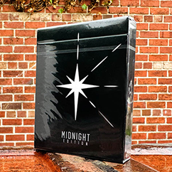 North Star Midnight Black Marked Deck by James Anthony