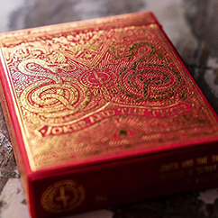 Blood Red Edition V3  Playing Cards by Joker and the Thief