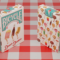 Bicycle Diner Dames Playing Cards by Kelly Gilleran