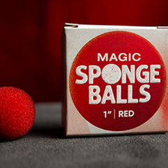 Magic Sponge Balls 4PK RED 1" by Murphy