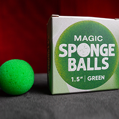 Magic Sponge Balls 4PK GREEN 1.5" by Murphy