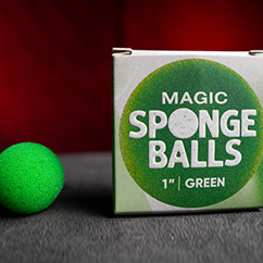 Magic Sponge Balls 4PK GREEN 1" by Murphy