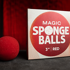Magic Sponge Balls 50PK RED 3" by Murphy