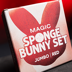 Magic Sponge Bunny Rabbit Set (Red) by Murphy