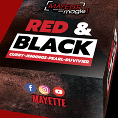 Red and Black (Gimmicks and Online Instructions) by Curry-Jennings-Pearl-Duvivier - Trick