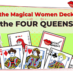Magical Women Playing Cards