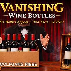Vanishing Wine Bottles 2.0 by Wolfgang Riebe (Mixed Media DOWNLOAD)