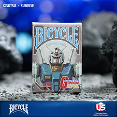 Bicycle Gundam rx78 Playing Cards