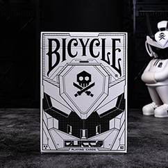 Bicycle Quiccs Ghost White Playing Cards