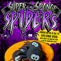 Super Sponge Spiders Sponge Ball Set
