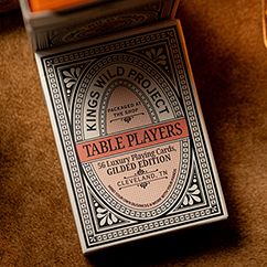 Gilded No.13 Table Players Vol.40 Playing Cards by Kings Wild Project