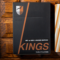 Gilded No.13 Table Players Vol.44 Playing Cards by Kings Wild Project