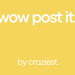 WOW Post-it by Craziest