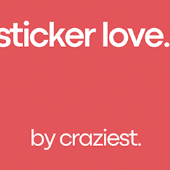 Sticker Love by Craziest