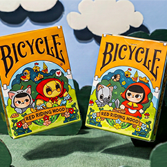 Bicycle Paper Royals Red Riding Hood Playing Cards by RunIt Decks