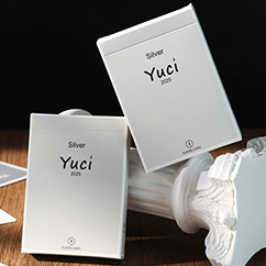 Yuci Silver Playing Cards by TCC