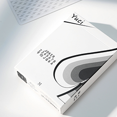 Yuci Tiny Wizard White Playing Cards by TCC