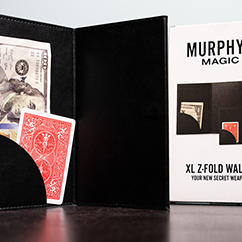 XL Z Fold Wallet (Magnetic Locking) by Murphy's Magic - Murphy's