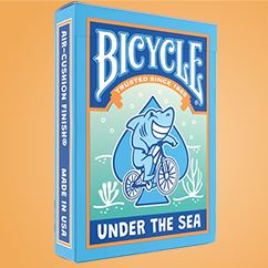Bicycle Under the Sea Playing Cards by US Playing Card