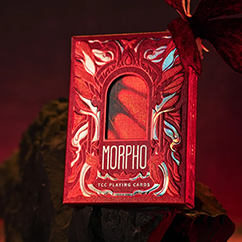 Morpho V2 (Carmine) Playing Cards by TCC Fashion