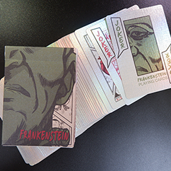 Frankenstein Series Holographic Comic Edition (Gilded) Playing Cards