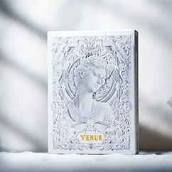 Alabaster Venus Luxury Playing Cards by TCC Fashion