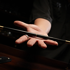 New Folding Wand by TCC Presents (Ebony)
