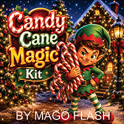 Candy Cane Magic Kit by Mago Flash