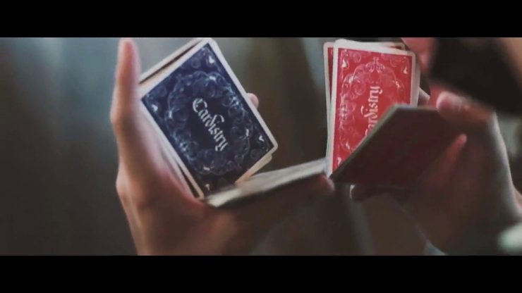 トランプ Cardistry x Calligraphy Cardistry Calligraphy Playing Cards (Red, Blue, X Golden